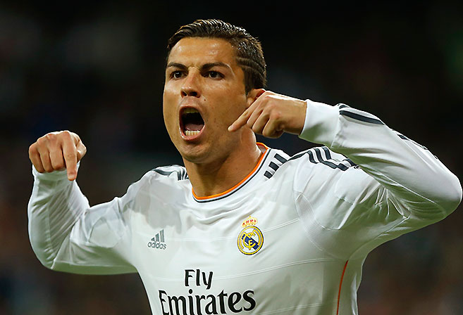Cristiano Ronaldo celebrates scoring for Real Madrid | The Roar